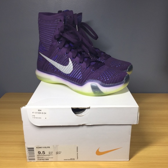 nike kobe 10 elite purple
